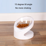 Pet Inclined Bowl Cervical Vertebra Protection Cat Food Bowl