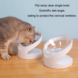 Pet Inclined Bowl Cervical Vertebra Protection Cat Food Bowl