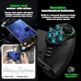 IPEGA Mechanical Gamepad Tablet Cell Phone Stretch Wireless Bluetooth Grip For N-S / P3 / PC / Switch / Android / IOS, Black, With Colorful Light