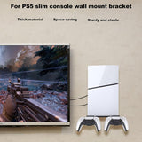 For PS5 Slim Wall-Mounted Storage Rack Host Handle Storage Hanger Accessories