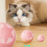 Star Rolling Ball Cats Motorized Toy Pets Teasing Toys