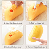 Banana Shape Pet Spray Massage Comb Electrical Cleaning Brush Hair Removal Comb For Dogs And Cats, Banana Green, Banana Yellow