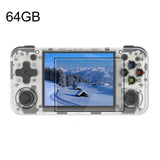 ANBERNIC RG35XX H Handheld Game Console 3.5 Inch IPS Screen Linux System, 64GB, 64GB+128GB