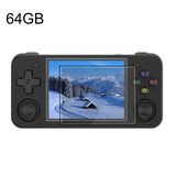 ANBERNIC RG35XX H Handheld Game Console 3.5 Inch IPS Screen Linux System, 64GB, 64GB+128GB