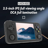 ANBERNIC RG35XX H Handheld Game Console 3.5 Inch IPS Screen Linux System, 64GB, 64GB+128GB