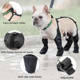 Waterproof Dog Boots Anti-Slip Dog Shoes Pet Paw Protector, S, M, L