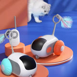 Remote Control Intelligent Dual Mode Electric Gravity Running Car Cat Toys