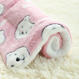 Thickened Pet Cushion Cat Dog Blanket Pet Bed, 32x25cm, 49x32cm, 61x41cm, 69x52cm, 79x60cm