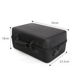 For PS5 Slim Game Console EVA Storage Bag Handbag Carrying Case, 1900 Black, 1900 Gray