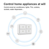 Zigbee Tuya 4-key Situational Remote Control Smart Switch, YSB34