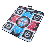 USB Wired Dancing Mat Electronic Music Game Pad Toy To PC, XO Surface, Cool Blue