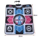 USB Wired Dancing Mat Electronic Music Game Pad Toy To PC, XO Surface, Cool Blue