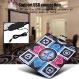 USB Wired Dancing Mat Electronic Music Game Pad Toy To PC, XO Surface, Cool Blue