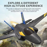 Z-57 4-channel Remote Control Stunt Tumbling Aircraft Glider Fixed-wing Foam Aircraft Model, Single Battery