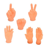 Pet Finger Holder Mini Rubber Toys High Elasticity Jerking Cat Artifact, 4pcs /Set, 6pcs /Set