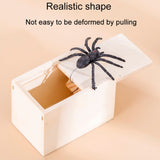 Spider Wooden Box April Fool Day Gift Scare Toys Magic Complications Props, Tidy Spider