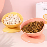 Tilted Teacup Pet Food Bowl Slanted Tall Bowl To Protect Cervical Cats Puppy General Purpose