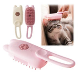 Pet Electrical Spray Massage Comb Hair Removal Cleaning Grooming Brush, Ship Handle Purple, Ship Handle White, Cat Handle Pink, Cat Handle White