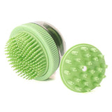 Pet Cleaning Supply Capsule Refillable Shower Gel Type Cats Dogs Bathing Massage Brush