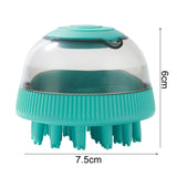 Pet Cleaning Supply Capsule Refillable Shower Gel Type Cats Dogs Bathing Massage Brush