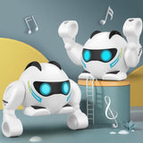 Motorized Intelligent Sound Control Dancing Robot Children Tumbling And Crawling Toys, K24