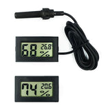 With Probe Digital Thermometer Hygrometer Electronic Temperature Detection Sensor, FY-11 Black, FY-11 White, FY-12 Black, FY-12 White