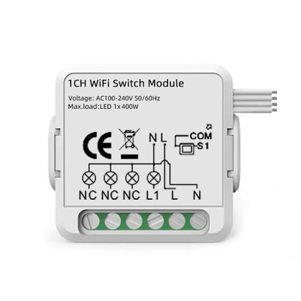 Smart Switch Module For Alexa / Google Home / Tuya Smart Life APP, 1CH  WiFi, 2CH WiFi, 3CH WiFi, 4CH WiFi, 1CH Zigbee, 2CH Zigbee, 3CH Zigbee, 4CH Zigbee