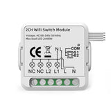 Smart Switch Module For Alexa / Google Home / Tuya Smart Life APP, 1CH  WiFi, 2CH WiFi, 3CH WiFi, 4CH WiFi, 1CH Zigbee, 2CH Zigbee, 3CH Zigbee, 4CH Zigbee