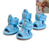 Tendon Bottom Mesh Pet Anti-skid Sandals, Tendon Bottom 1: 13.5x4.5cm, Tendon Bottom 2: 4.0x5.0cm, Tendon Bottom 3: 4.5x5.5cm, Tendon Bottom 4: 5.0x6.0cm, Tendon Bottom 5: 5.5x6.5cm, 1: 13.5x4.5cm, 2: 4.0x5.0cm, 3: 4.5x5.5cm, 4: 5.0x6.0cm, 5: 5.5x6.5cm