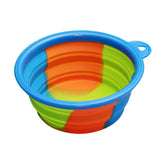 Silicone Folding Outfit Portable Travel Bowl Dog Feeder Water Food Dog Bowl Container