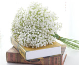 Rustic Artificial Decor Home Table Wedding Flower Plastic Gypsophila Babysbreath, Gypsophila