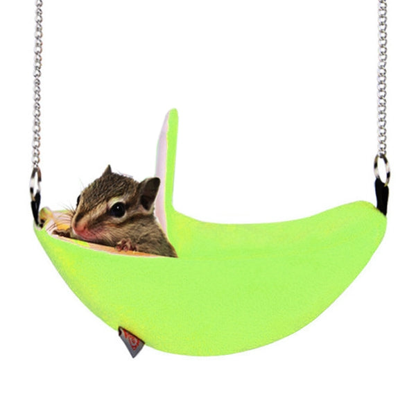 W4032 Hanging Swing Bed Banana Type Bed Small Nest Moon Bed for Small Animal