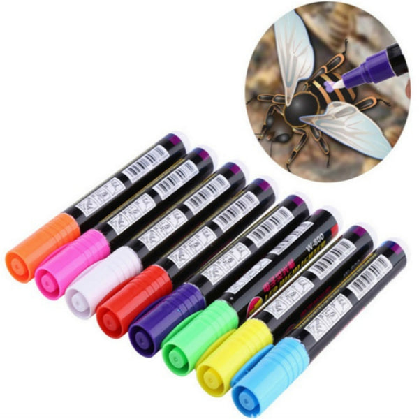 The Queen Bee Marker Pen Bee Special Marker Pen Does Not Hurt The Bee Highlighter, Random Color Delivery, The Queen Bee Marker Pen