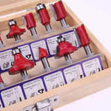 Shank Tungsten Carbide Router Bit Set Wood Cutter Tool Set Milling Wood Cutters Router Bit Set for Wood Tools, Cutter Tool Set