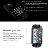 Tempered Glass Clear Full HD Screen Protector Cover Protective Film Guard for Sony PlayStation Psvita PS Vita PSV 1000 Console, Screen Protector