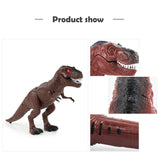 Walking Remote Control Tyrannosaurus Dinosaur Christmas Toy Light Sound Action Figure Infrared, Lizard, Triceratops, Tyrannosaurus Rex