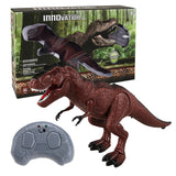 Walking Remote Control Tyrannosaurus Dinosaur Christmas Toy Light Sound Action Figure Infrared, Lizard, Triceratops, Tyrannosaurus Rex