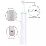 Pet Electric Toothbrush Tooth Polisher Oral Cleaning Plaque Removal Tool