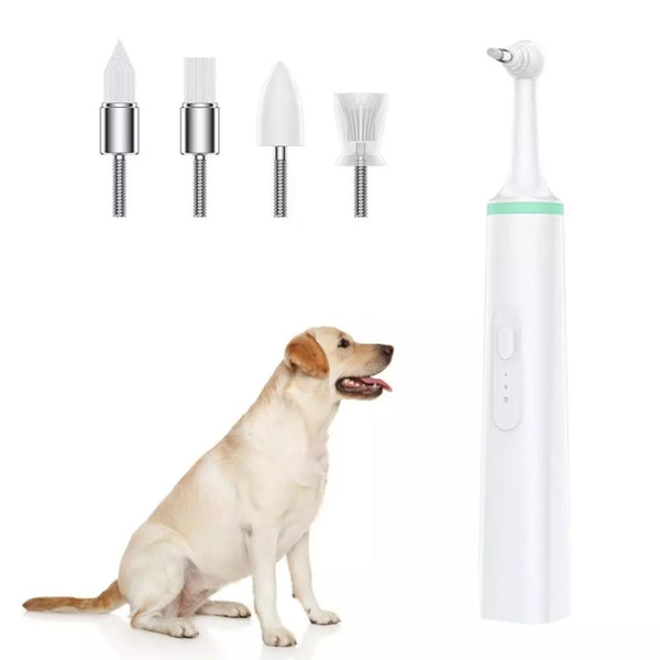 Pet Electric Toothbrush Tooth Polisher Oral Cleaning Plaque Removal Tool