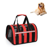 Foldable Mesh Breathable Pets Go Out Portable Diagonal Carrying Bag, S, M, L