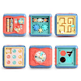 Infant Hand Drum Kit Six-sided Drum Box Educational Toy, Hand Drum