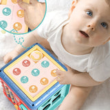 Infant Hand Drum Kit Six-sided Drum Box Educational Toy, Hand Drum