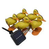 Solar Power Duck Outdoor Courtyard Decoration Lamp