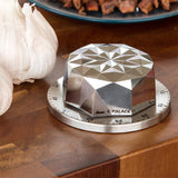 Mechanical Timer Stainless Steel Flower Creative Timer Magnetic Kitchen Reminder, Mechanical Timer