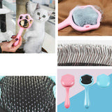 Footprint Pet Hair Removal Comb Dog Cat Hair Remover