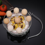 Stainless Steel Steamer Kitchen Steamed Eggs Steamed Multi-function Steam Rack, Multi-function Steam Rack