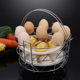 Stainless Steel Steamer Kitchen Steamed Eggs Steamed Multi-function Steam Rack, Multi-function Steam Rack