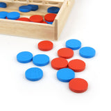 Wooden International Children Educational Toys Vertical Link Board Checkersers, Vertical Link Board Checkersers