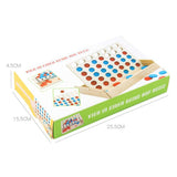 Wooden International Children Educational Toys Vertical Link Board Checkersers, Vertical Link Board Checkersers