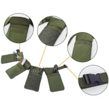 Garden Canvas Tool Belt Waist Bag, Length:125cm, Green